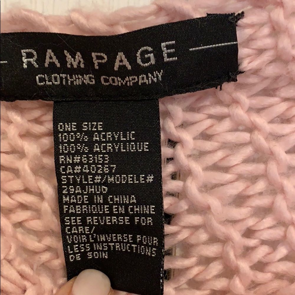 🎉Final deal 🎉Rampage  poncho sweater 💕 - Picture 4 of 5